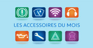 Les accessoires du mois